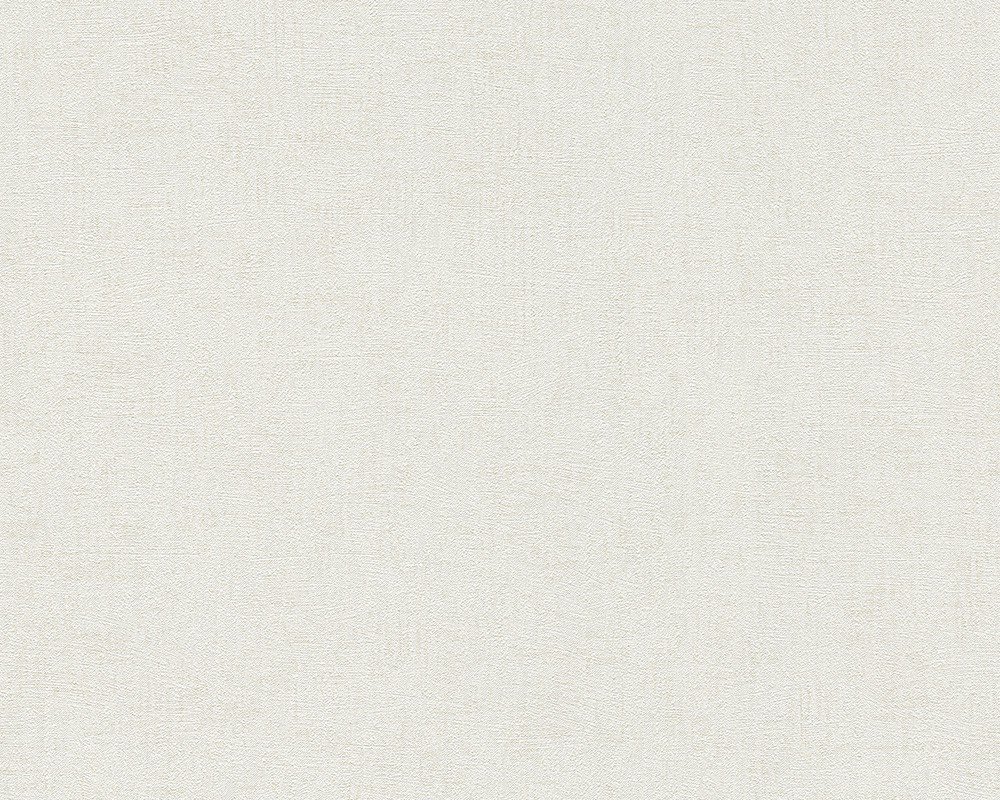 Livingwalls Plain Wallpaper Titanium 3 Non-Woven Wallpaper 10.05 m x 0.53 m Creme Made in Germany 306461 38327-3
