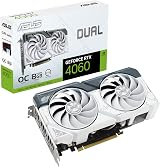 ASUS GeForce RTX 4060 DUAL EVO 8G OC White Graphics Card 2535MHz Boost
