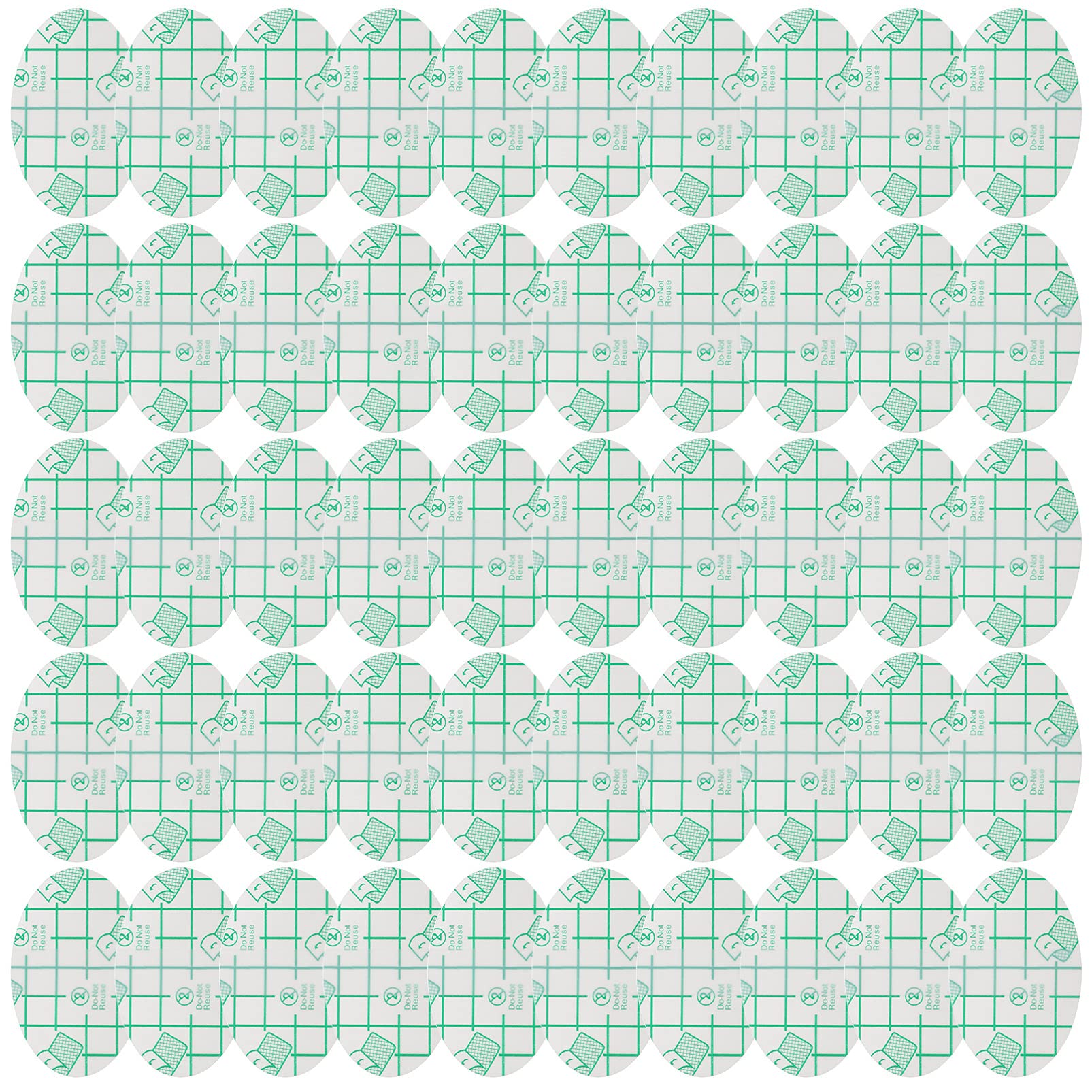 Healifty Waterproof Baby Ear Stickers Disposable Ear Protectors Comfortable Film Patches for Bathing Swimming Shower Lightweight 60 Pieces