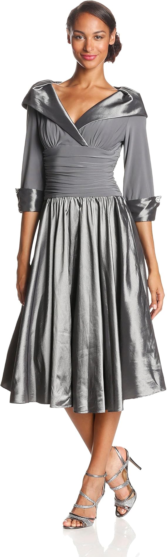 jessica howard portrait collar dress plus size