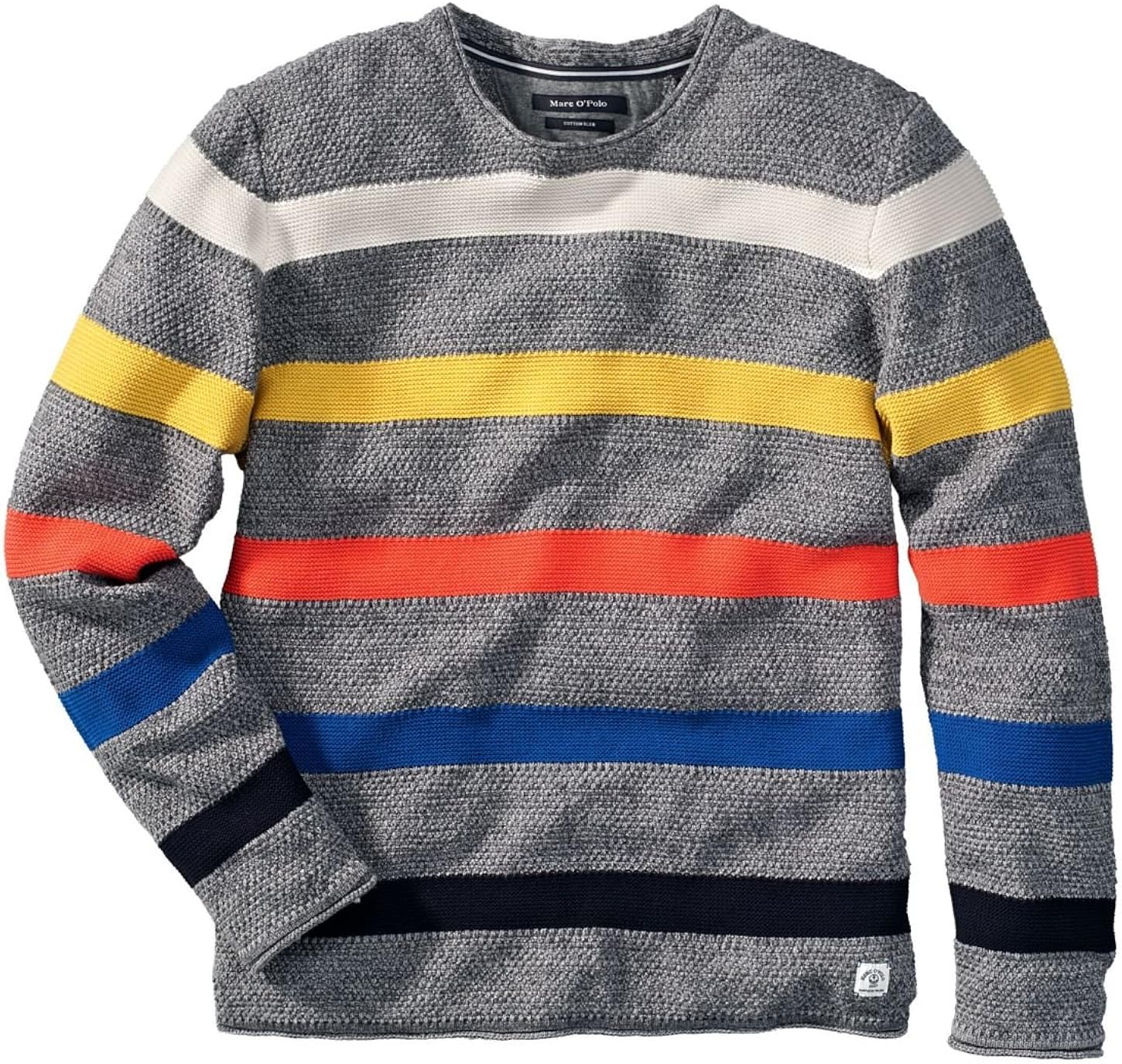 Marc O'Polo Herren 720500360262 Pullover, Grau (Grey Melange 936