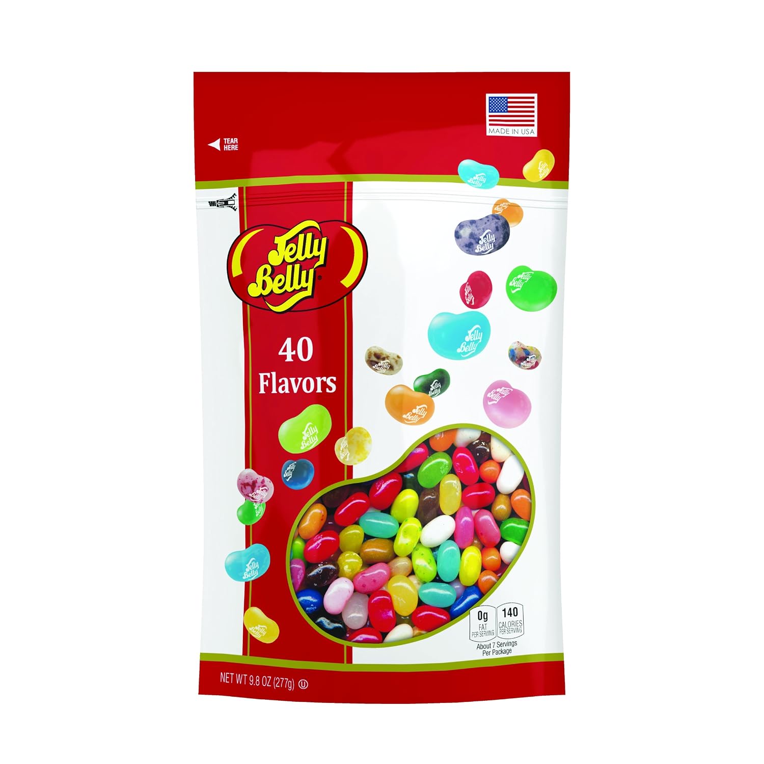 Jelly belly 40flvrs bg 9.80oz 12ct (071567660822)