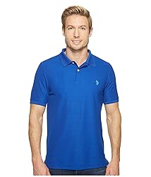 U.S. Polo Assn. Men's Ultimate Pique Polo, Blue