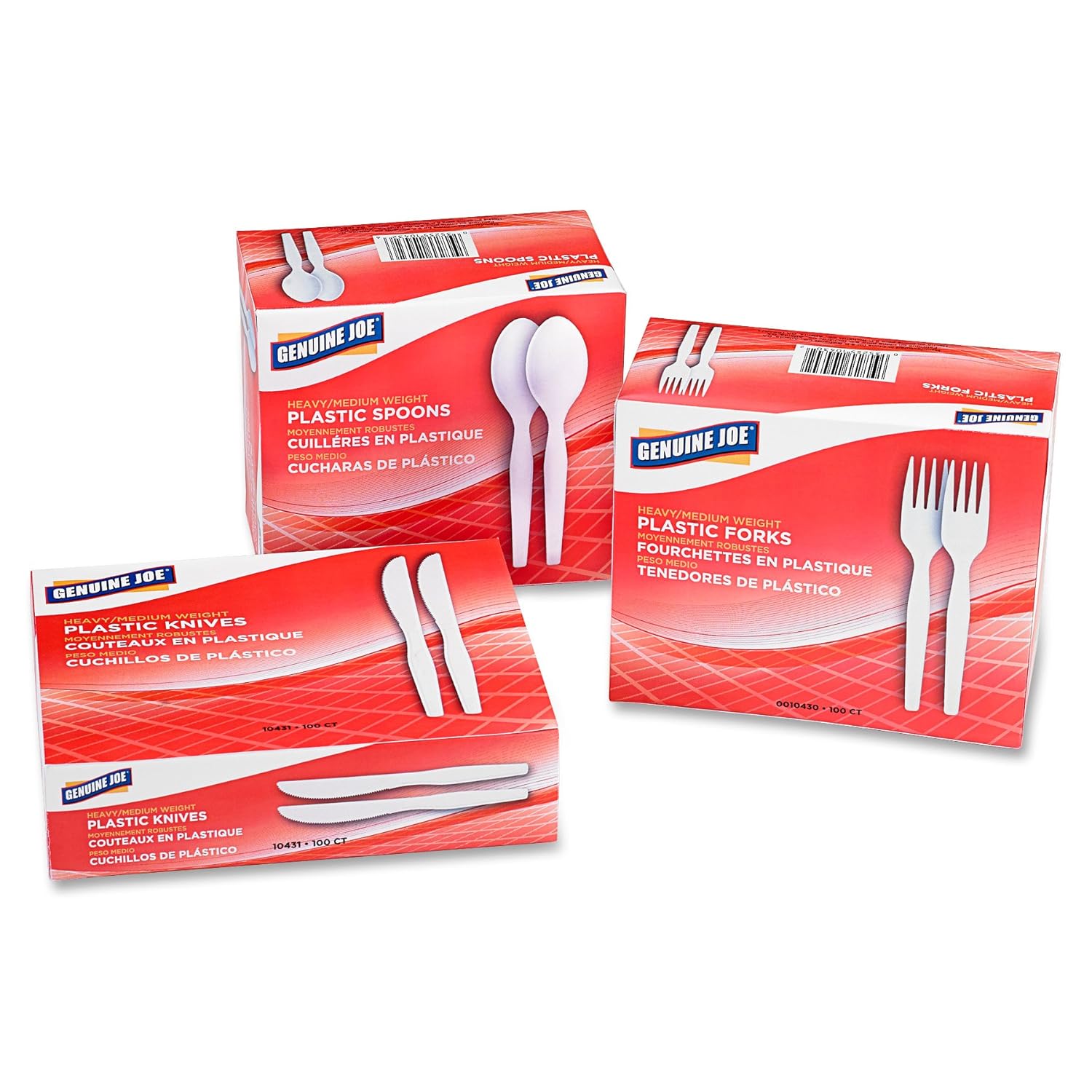 Genuine Joe Heavyweight Disposable Spoons: Industrial & Scientific