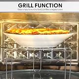 Dellonda Baridi 25L Integrated Microwave Oven with Grill 900W Stainless Steel view 2