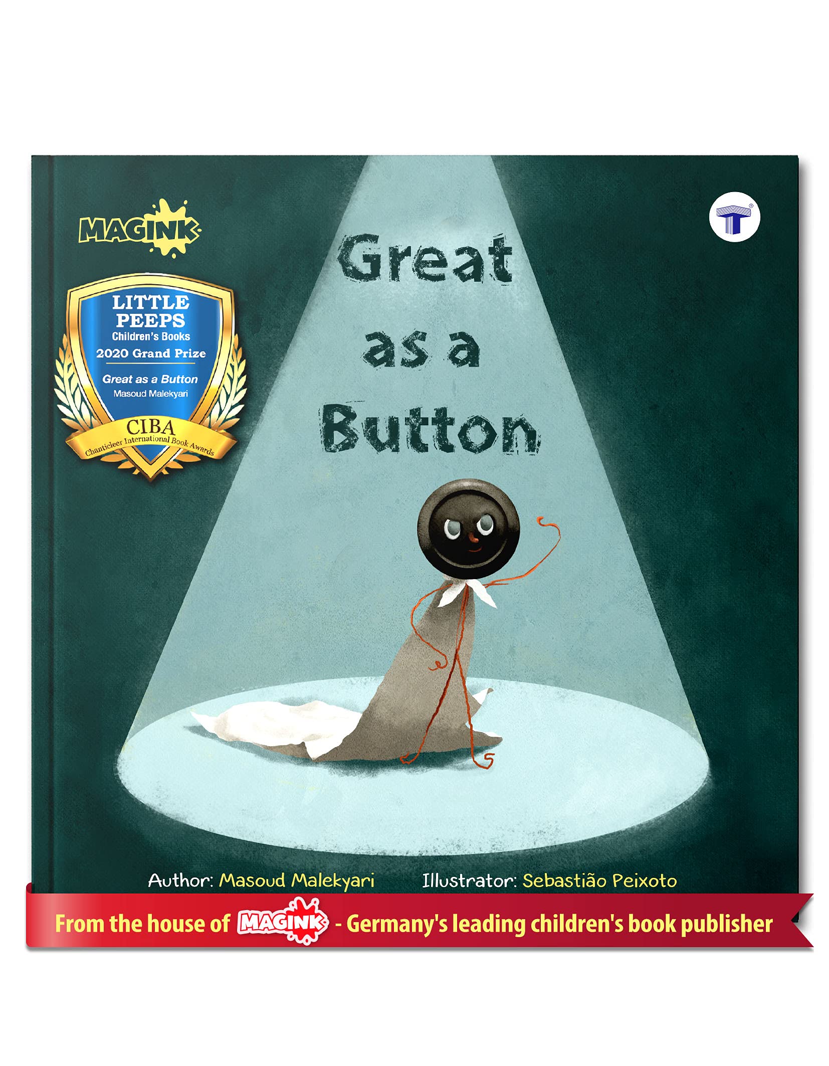 Bedtime Stories | Picture Story Book for Kids in English | Great As A Button | CIBA Award Winning Book | Story Highlights Self Worth Through A Little … | Help Build Your Child’s Self Esteem Toy Review India (Iknoor World )