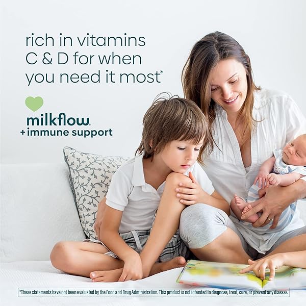 UPSPRING MILKFLOW IMMUNE SUPPORT BREASTFEEDING SUPPLEMENT DRINK MIX FENUGREEK-FREE, MORINGA ELDERBERRY LEMONADE FLAVOR, LACTATION SUPPLEMENT TO SUPPORT BREAST MILK SUPPLY, 16 MIXES