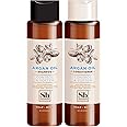Soapbox Argan Shampoo & Conditioner Set, Volumizing, Vegan, Color Safe, Sulfate & Silicone Free, 16oz each (Pack of 2)