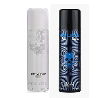 Police To Be Contemporary Deodorant Spray - For Men (400 ml, Pack Of 2)