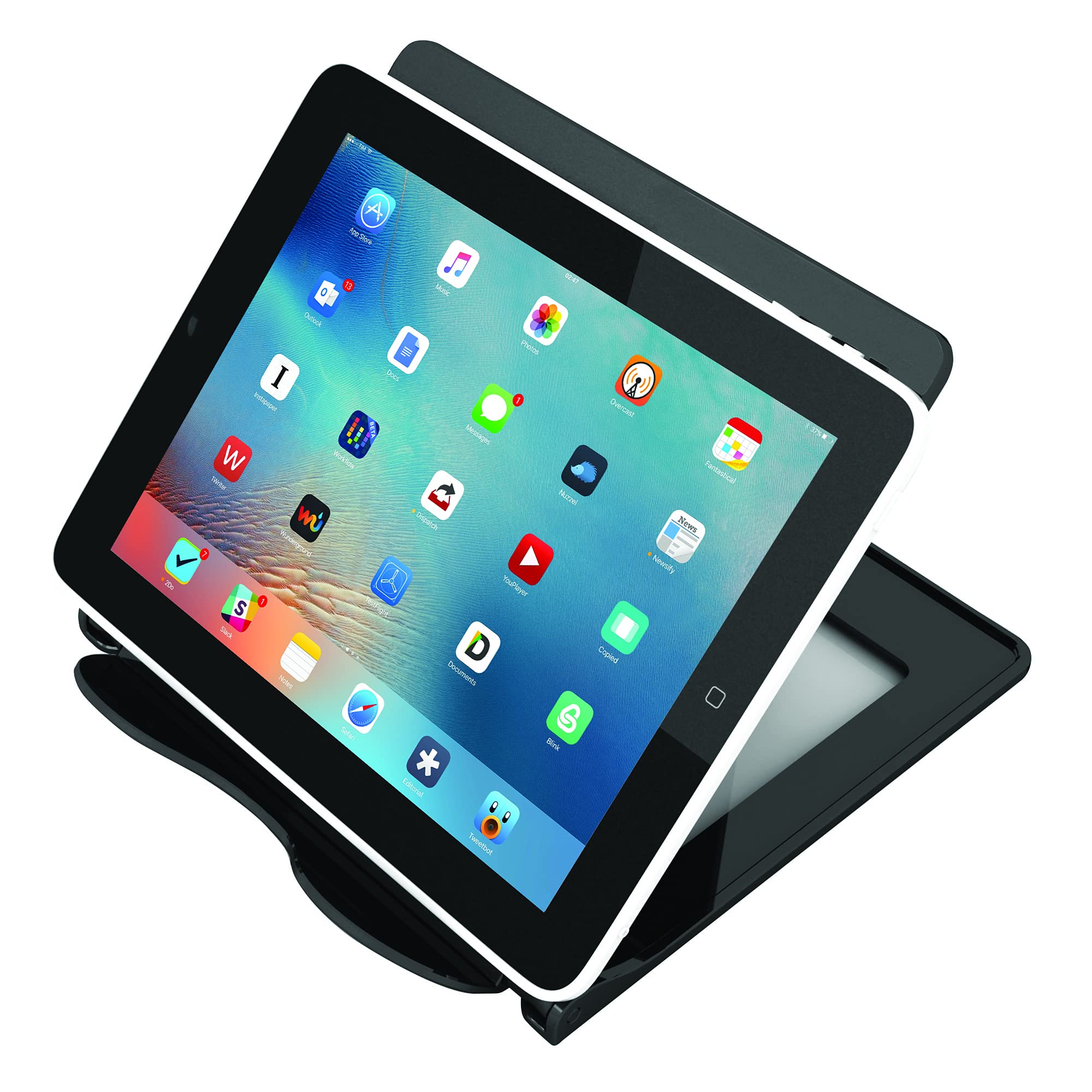 Deflecto Tablet E Reader Stand, Black