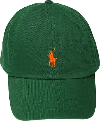 orange polo hat