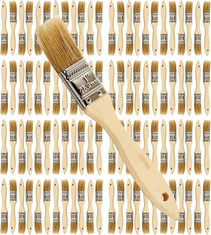 Pro Grade Chip Paint Brushes 96 Ea 1 Inch Chip Paint Brush Amazon