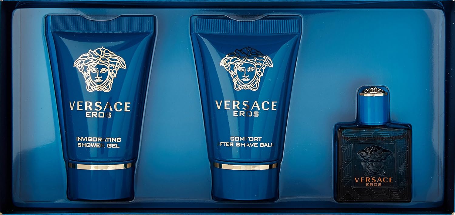 Versace eros 3 piece mini gift set Clearance