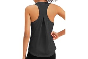 Dawnrole Tank Tops for Women Soft Yoga Top for Women Comfortable Tank Workout Tops Breathable Athletic Shirt