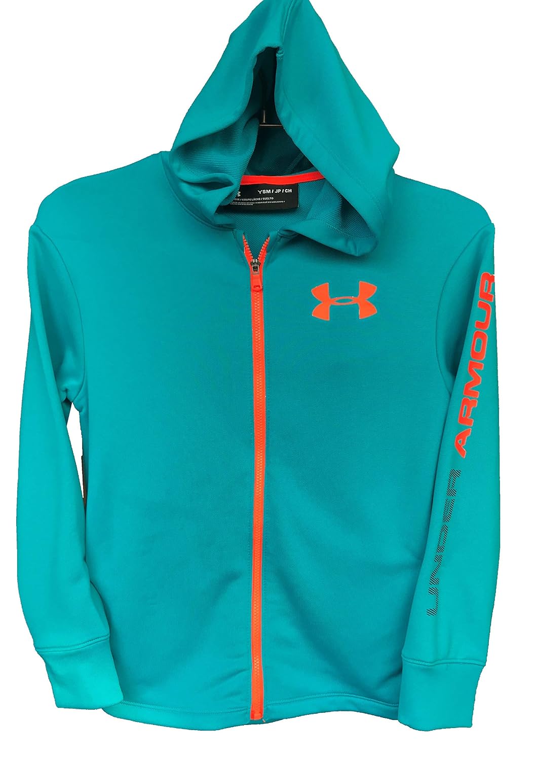 Boys Small Teal/Orange Under Armour 