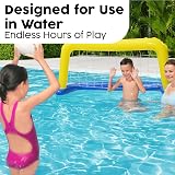 Bestway Water Polo Swimming Set Inflatable Pool Game 1.42m x 76cm view 3