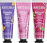 Burt's Bees Hand Cream Gift Set 3 Pack Lavender Honey Wild Rose Watermelon Mint view 2