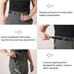 VEXALON Mountain Bike Pants，BMX Riding Pants for