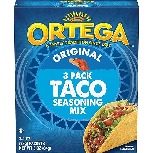 Ortega Seasoning Mix, Taco, 3 Ounce