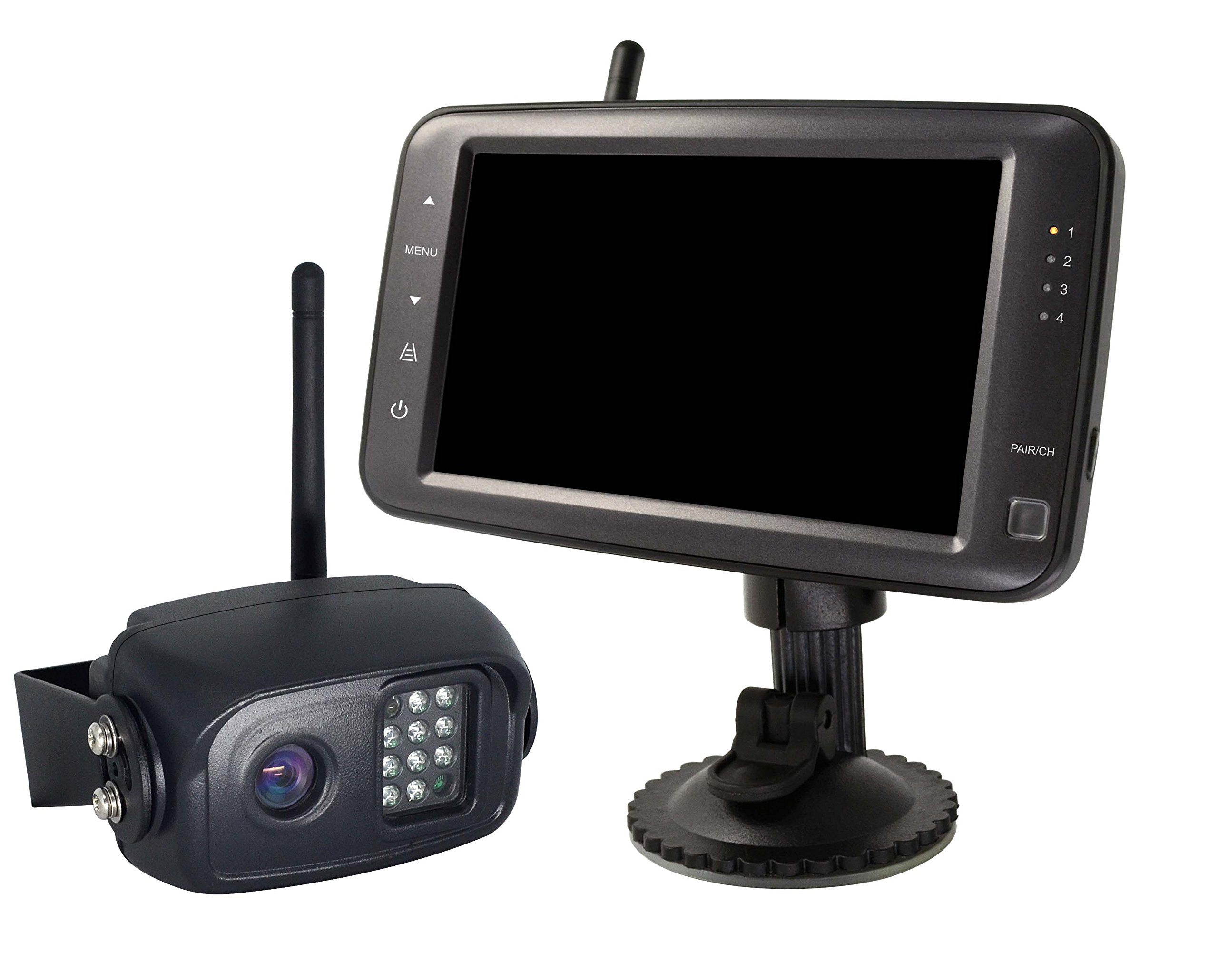 BOYO VTC500R - Digital Wireless Single Camera System with 5” Monitor for Car, Truck, SUV and Van (4-