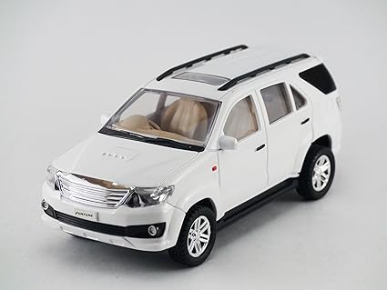 fortuner toy car white