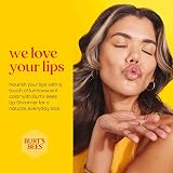 Burt's Bees Lip Shimmer Strawberry 100% Natural Moisturising Tint 1 Tube view 3