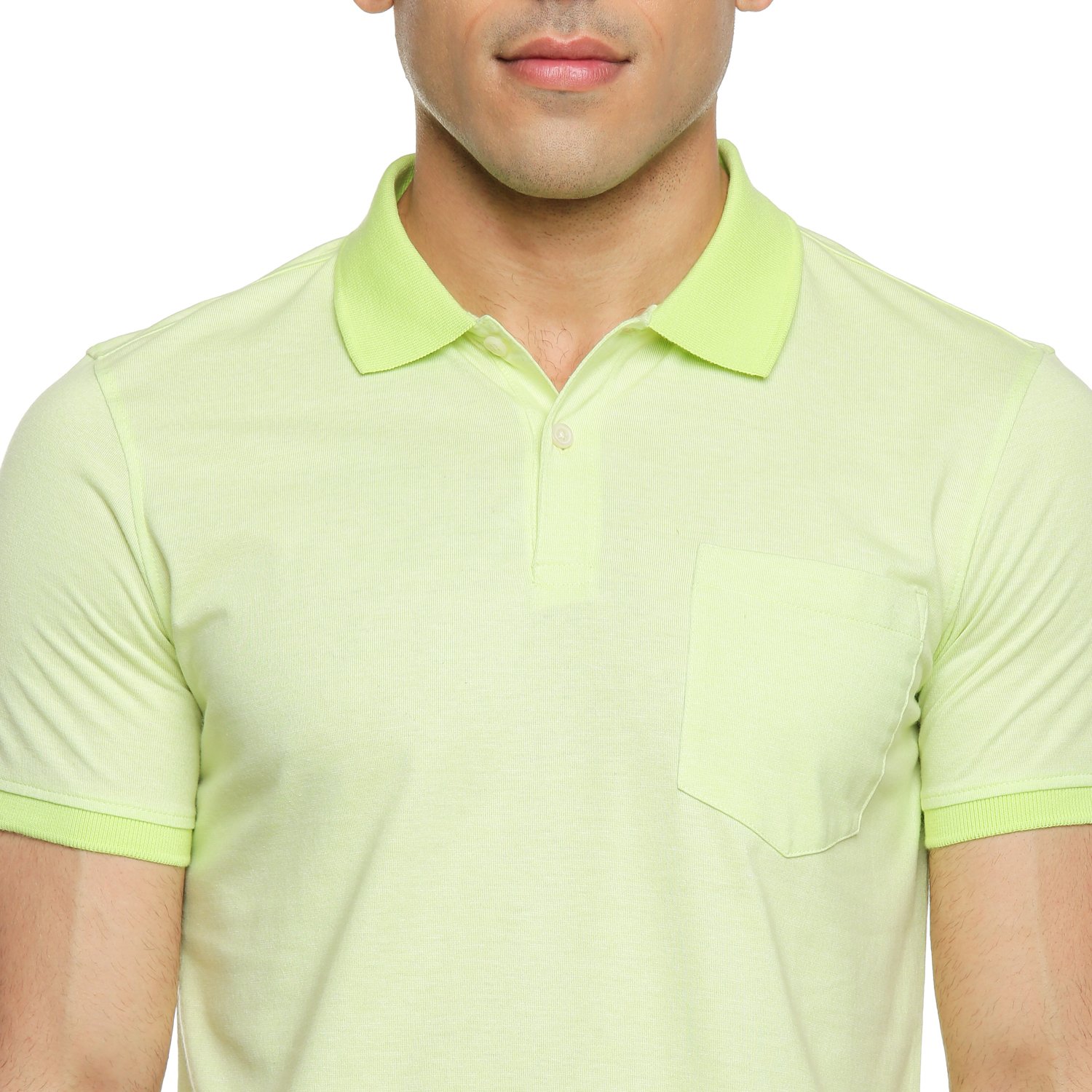spiritus by pantaloons men's striped regular fit polo