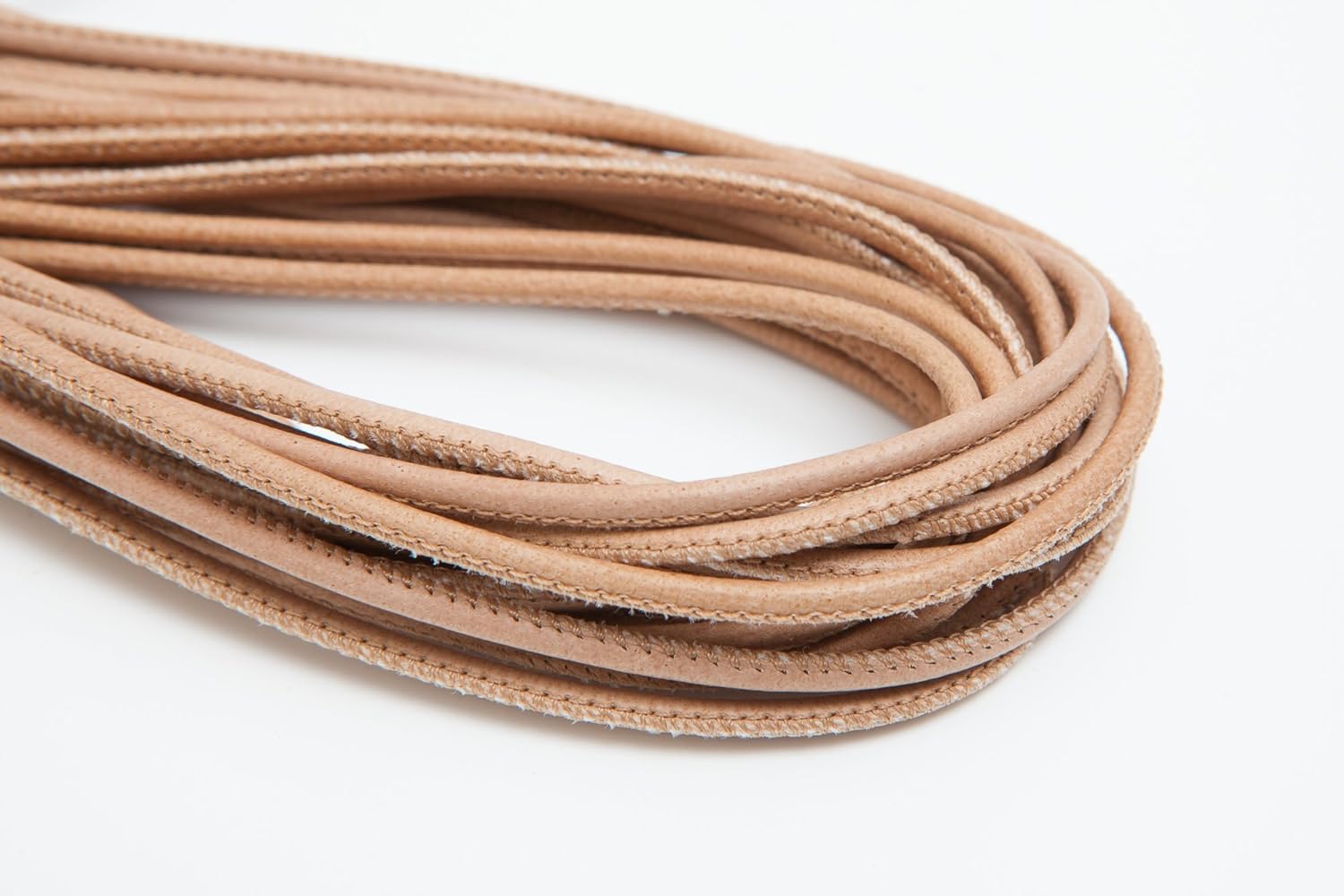 Lederschnur 1,5mm 5 Meter Schwarz - Rindsleder Für Schmuckherstellung Und DIY