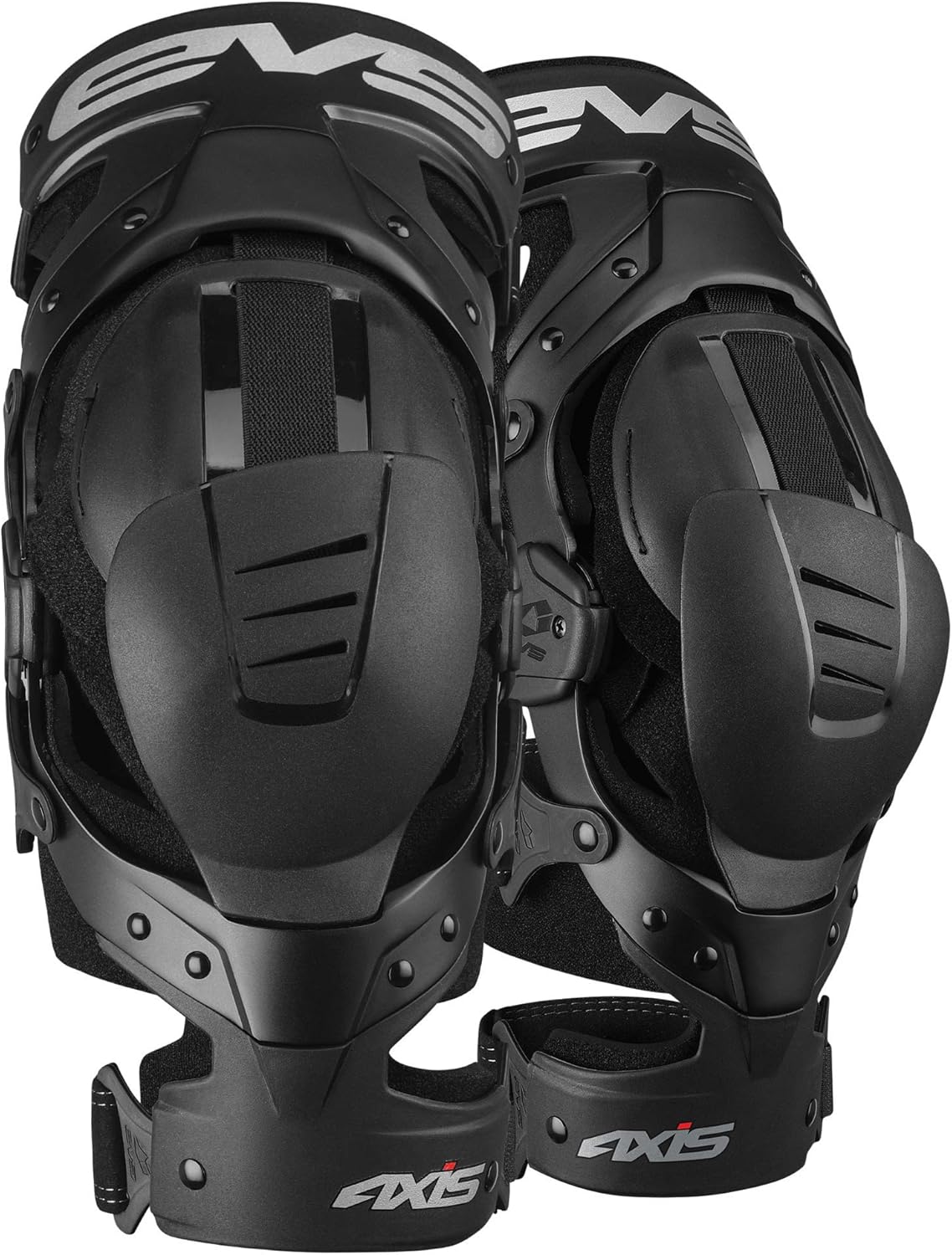 EVS Sports UnisexAdult Axis Sport Knee Brace Pair (Black, Small, 2 Pack Automotive