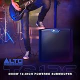 ALTO TS12S 2500W 12-Inch Subwoofer Powered PA Speaker 130dB DSP Modes view 8