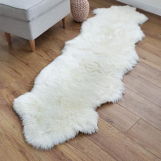 Amazon De Casa Pura Lammfell Teppich Naturfell Biologisches