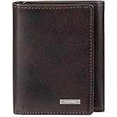 Calvin Klein Men's RFID Leather Trifold Wallet