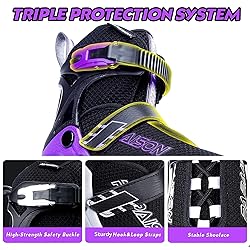 PAPAISON Adjustable Inline Skates for Kids and
