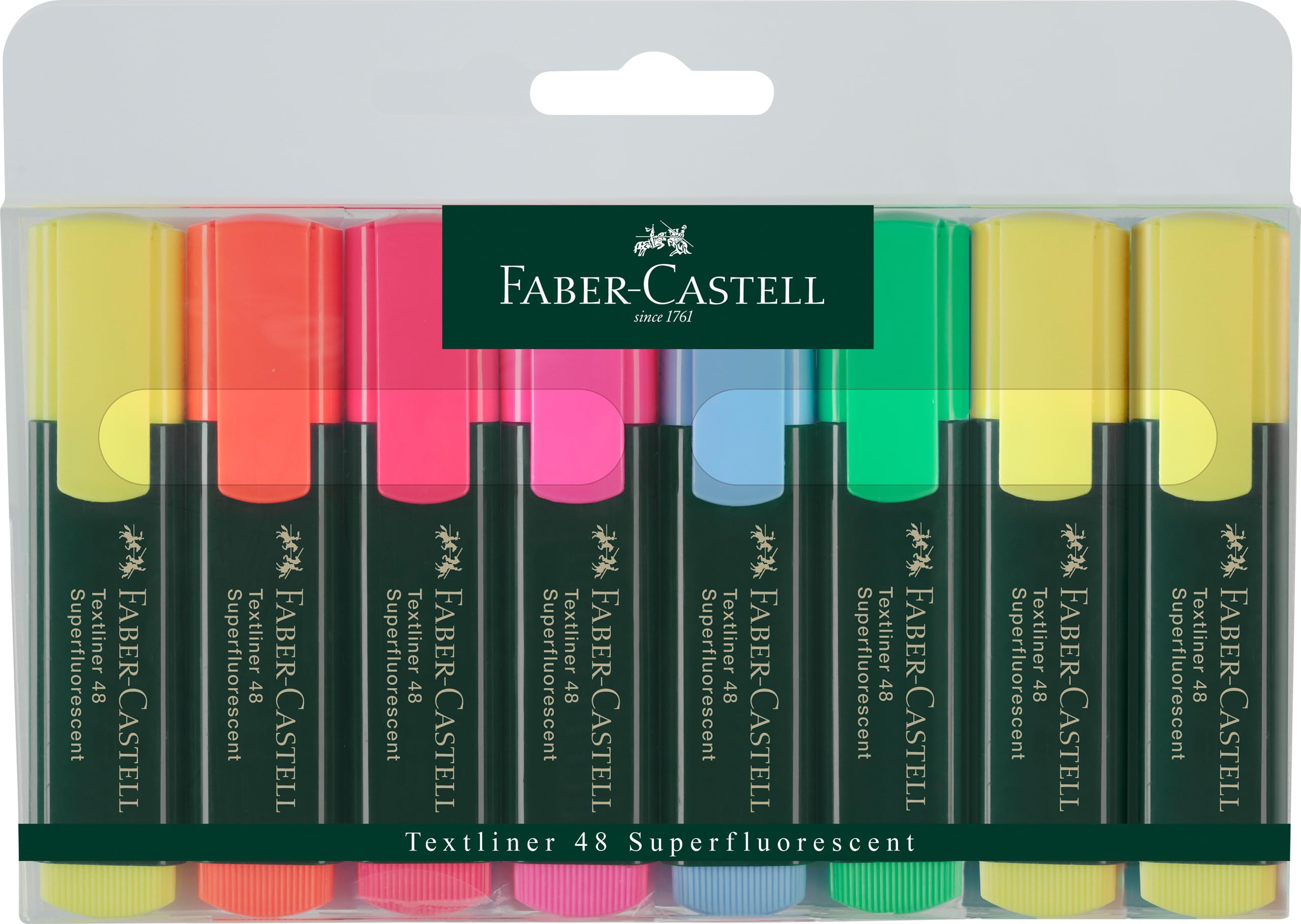 Faber Castell Textliner Highlighter Pen 48 Promotion 6+2