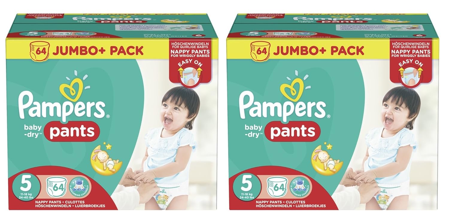 pampers pants 5 monthly pack