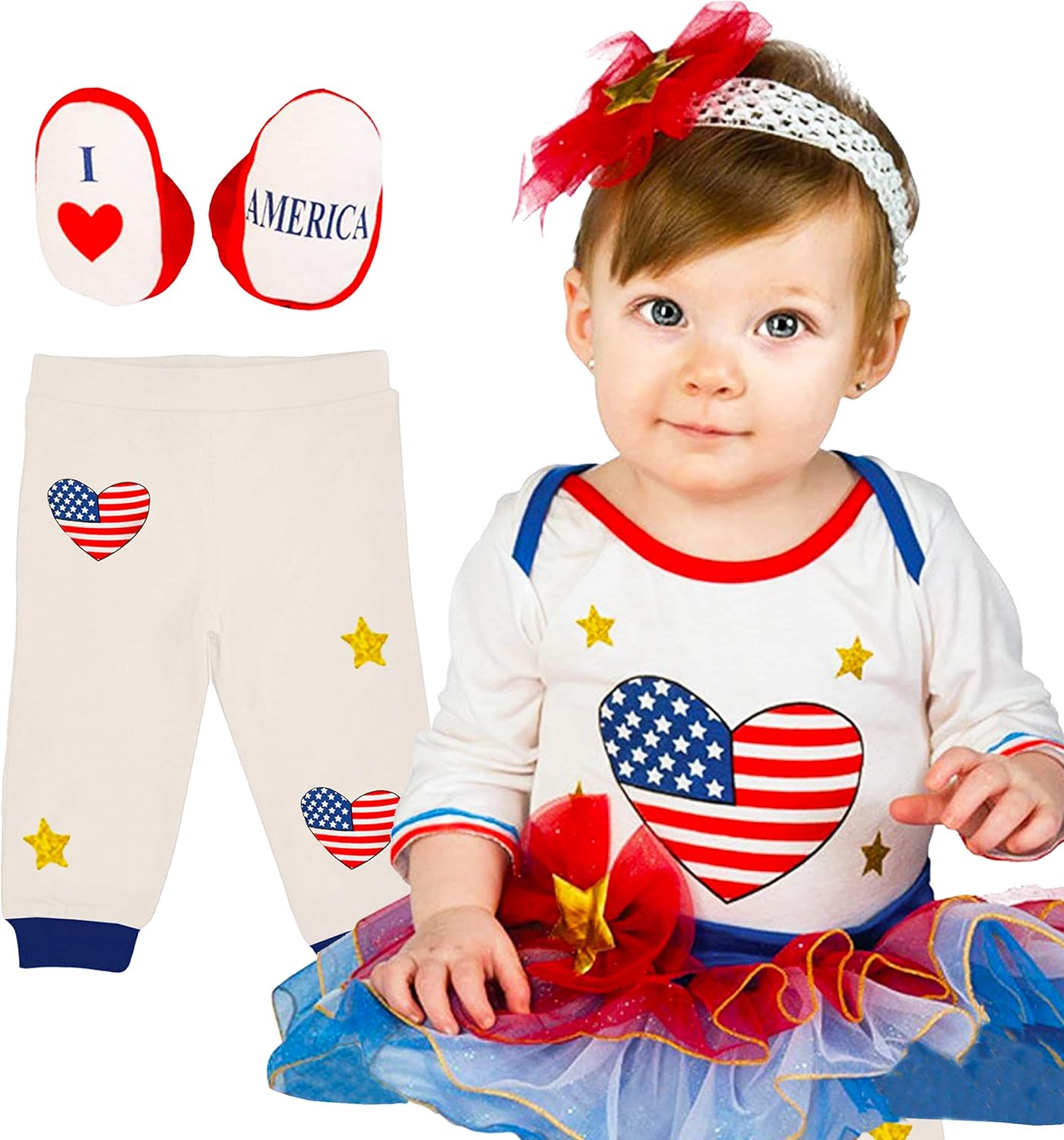 july 4th baby girl outfits