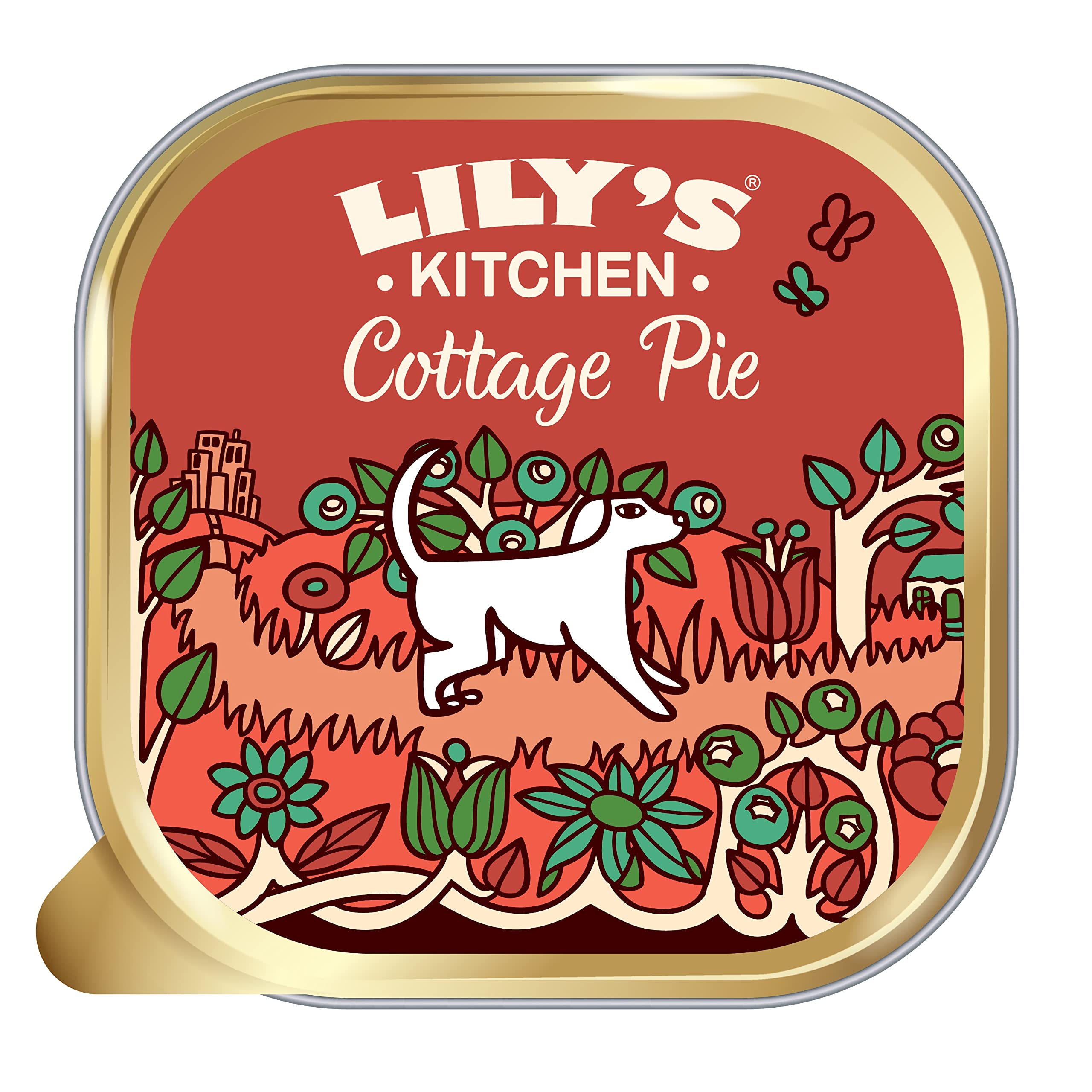 Lily's Kitchen Natural Adult Wet Dog Food Tray Cottage Pie Grain-Free Recipe 10 x 150g