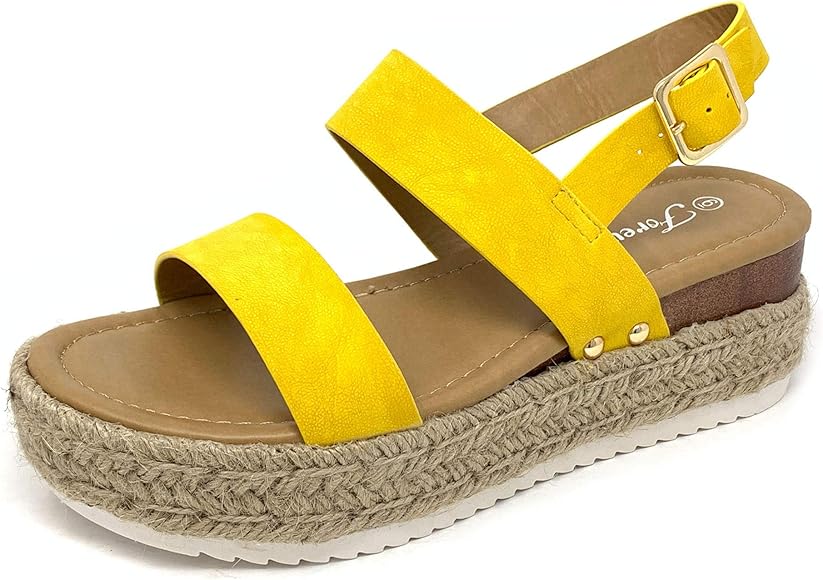 mustard espadrille sandals