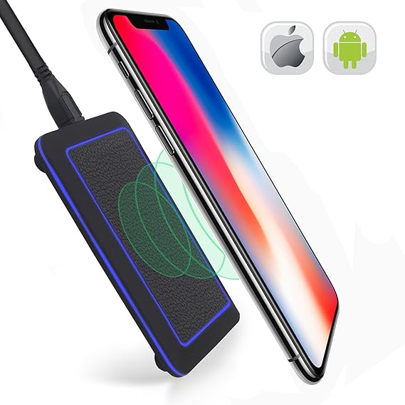 Yking Qi Wireless Charging Station Wireless Charger Compatible With Iphone 8 8 Plus X Wireless Charger Android Wireless Charger Samsung S8 Plus S7 S6