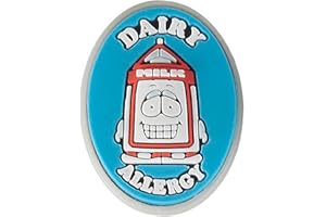 AllerMates Medical Alert Dairy Allergy Charm