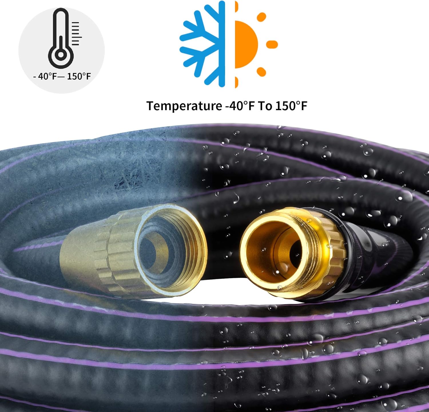 Giraffe Verstarkter Gartenschlauch 1 6 Cm X 27 4 M Knickt Nicht Polyvinylchlorid Robuster Wasserschlauch Amazon De Baumarkt