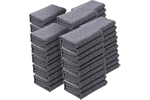 VEVOR Moving Blankets, 72" x 54", 21 lbs/dz Weight, 24 Packs, Professional Recycled Cotton Packing Blanket, Large Heavy Duty 