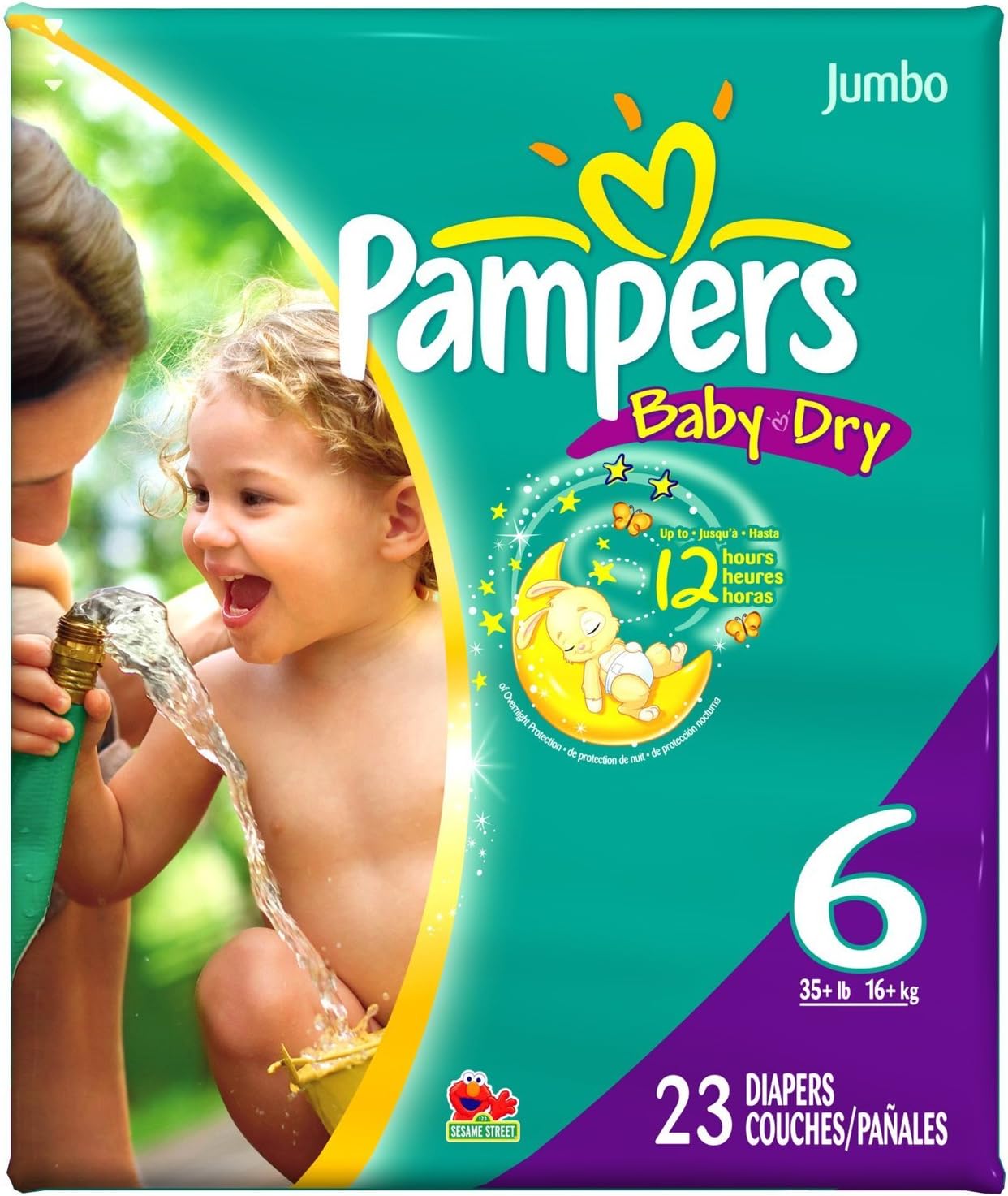 pampers giant pack size 6