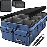 FORTEM Car Trunk Organizer, Collapsible Multi