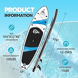 InnoExpo Inflatable Stand Up Paddle Boards with