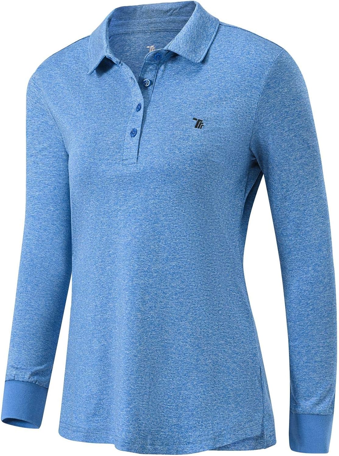 Rdruko Women's Long Sleeve Polo Golf Shirts Casual Sports T-Shirts with Thin Fleece: Clothing