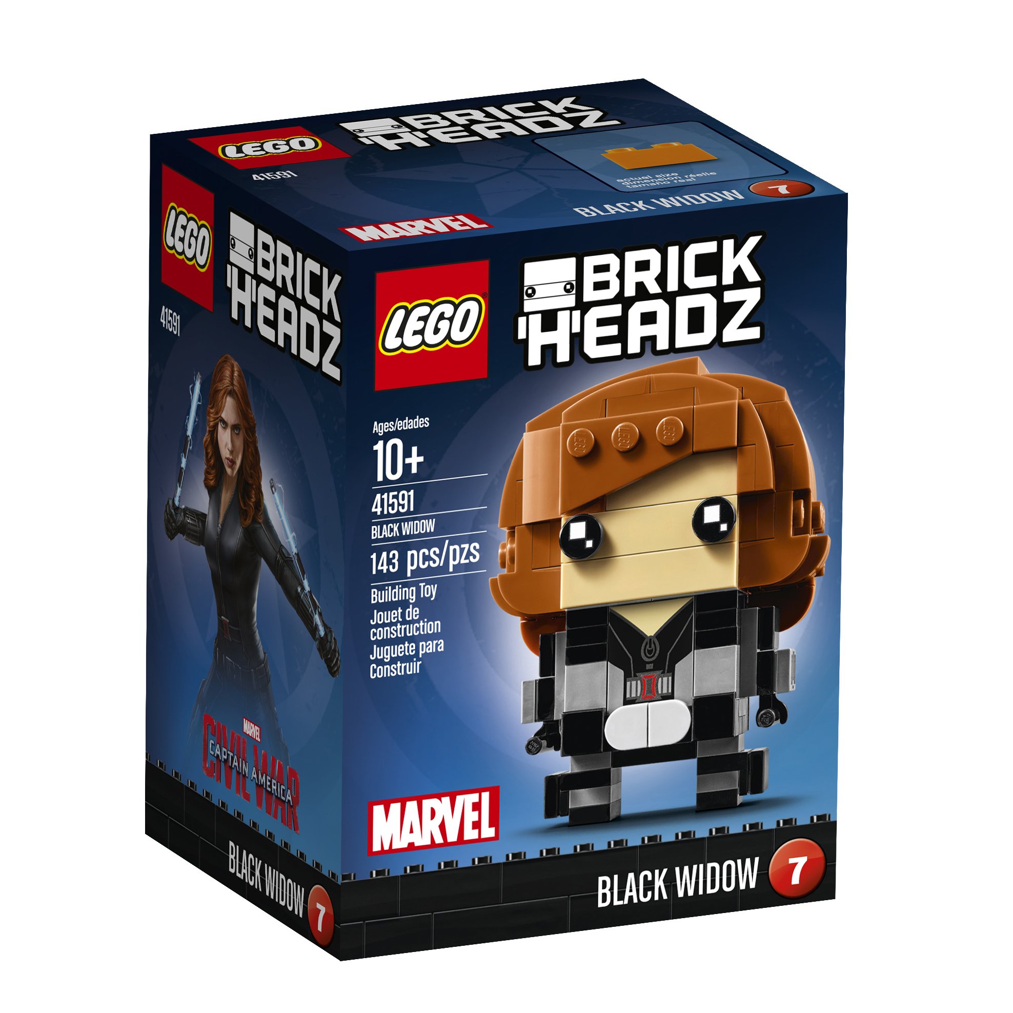 BrickHeadz Black Widow 41591 Building Kit
