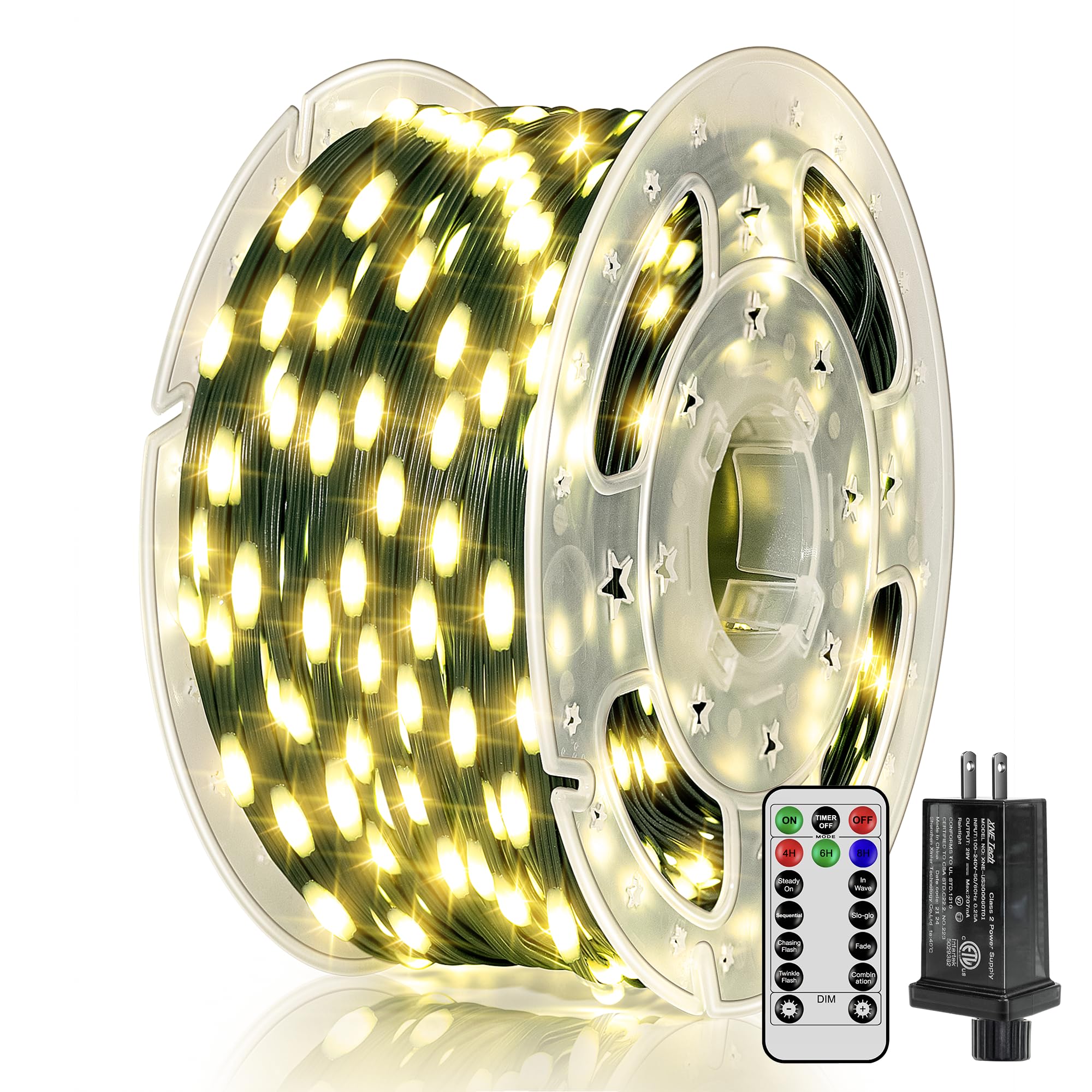 BrightChristmas Christmas Lights 300 LED 98