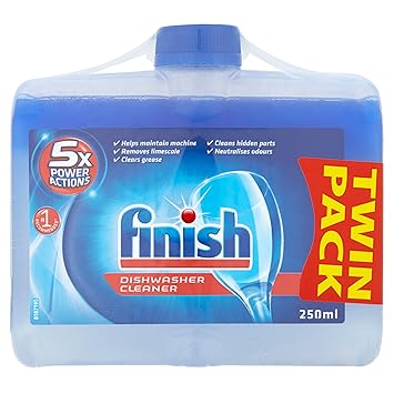 Finish Geschirrspüler Reiniger Twin Pack, 2 x 250 ml