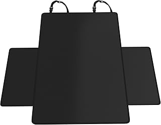 bonAMICO Travel Buddy Ted, Universeller Kofferraum-Schutz &amp; Hunde-Decke Fürs Auto, Rutschfeste Kofferraumdecke Mit Seitenschutz, Schutzmatte Schützt Auto Vor Kratzern, Schmutz &amp; Tierhaaren, Schwarz